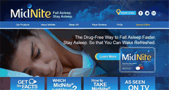 Desktop Screenshot of midnitesleep.com
